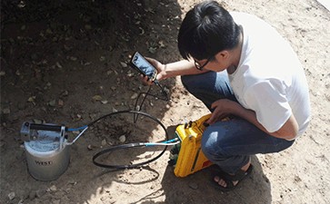 WEST便攜式土壤通量測量系統(tǒng)在中國科學院地質(zhì)與地球物理研究所順利驗收