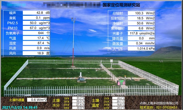 標準氣象觀測場監(jiān)測系統(tǒng)