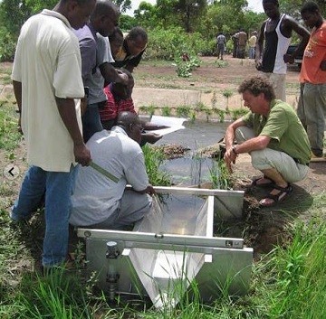 水槽式地表徑流測量系統